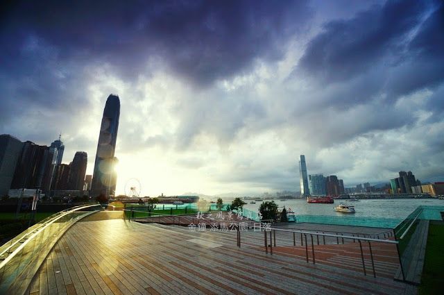 添马公园x海滨长廊 [维港日落夜景] 缩时☆风起云动