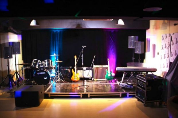 The Party Room and Band Stage