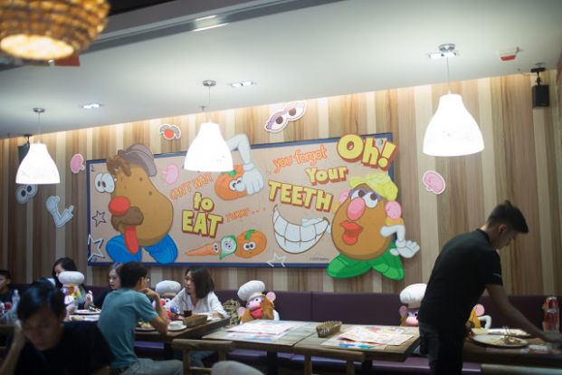 薯蛋頭先生主題Café Mr. Potato Head Café (Izumi Curry)