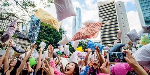 (已完結)國際香港枕頭大戰日2016